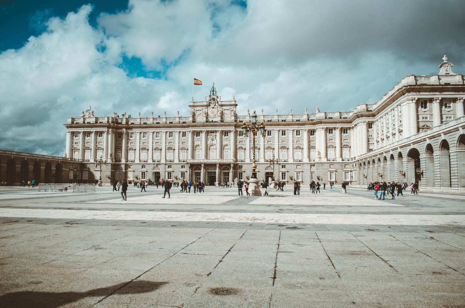 A must-see attraction in Madrid, the stunning Royal Palace in Madrid, Spain.