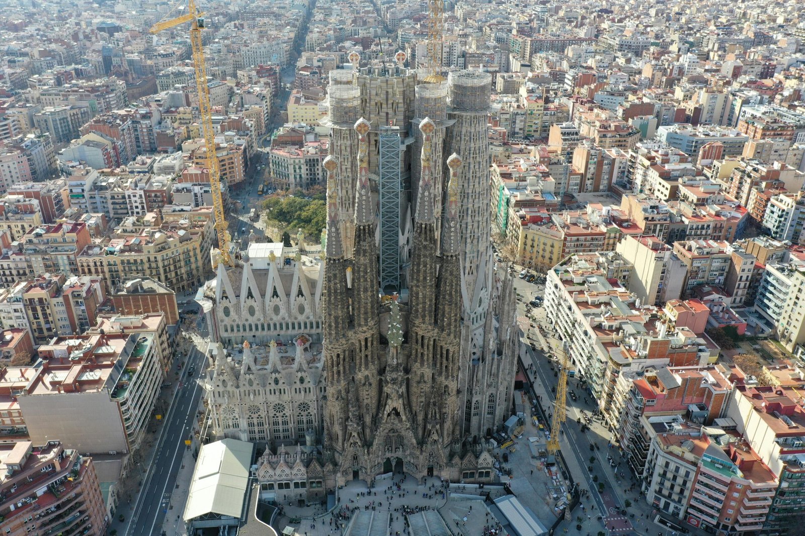 Any travel guide to Barcelona should have La Sagrada Familia on it.