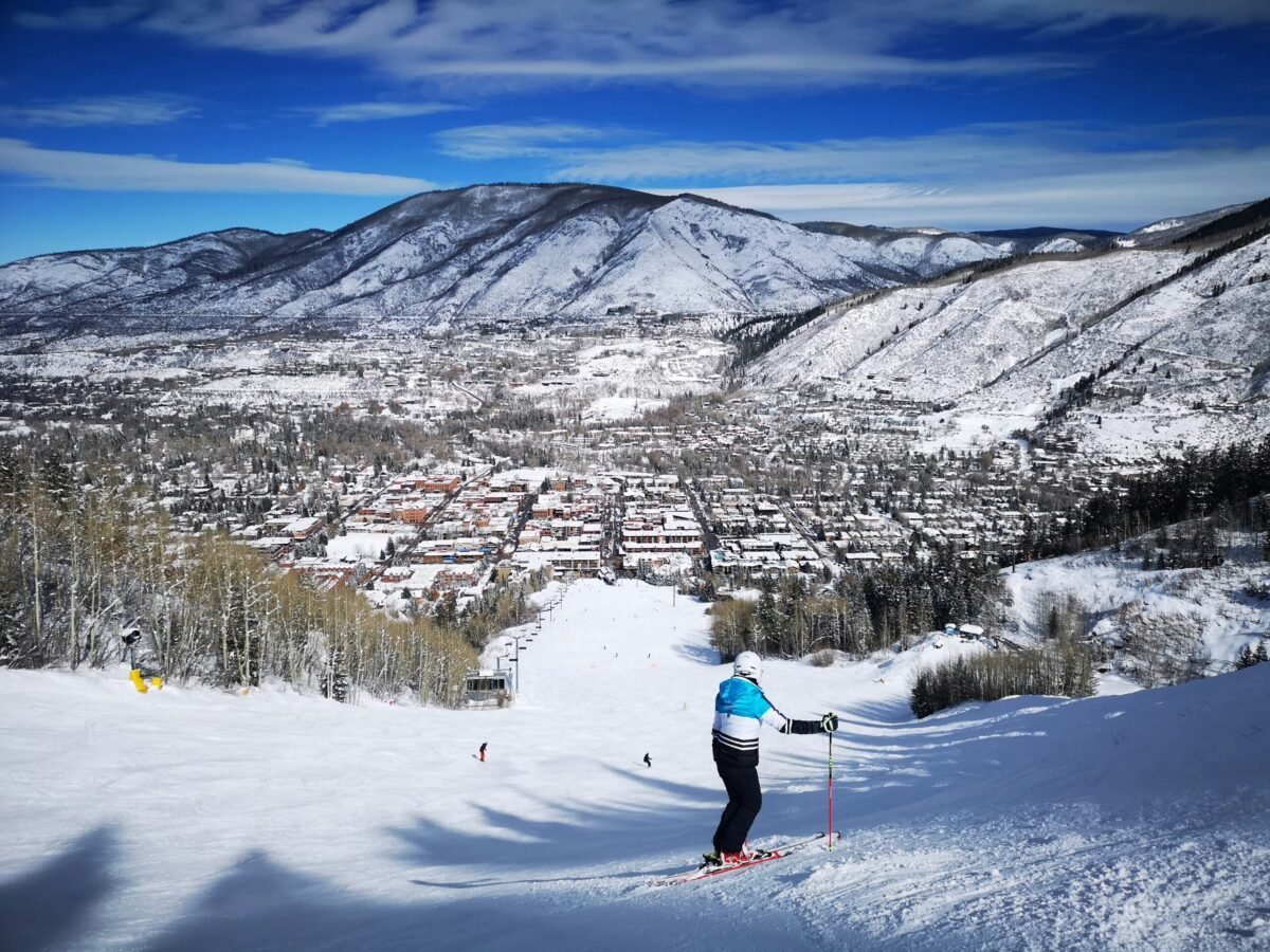 Aspen is one of the best travel destinations for winter 2024. Featured is one of its premier ski areas.