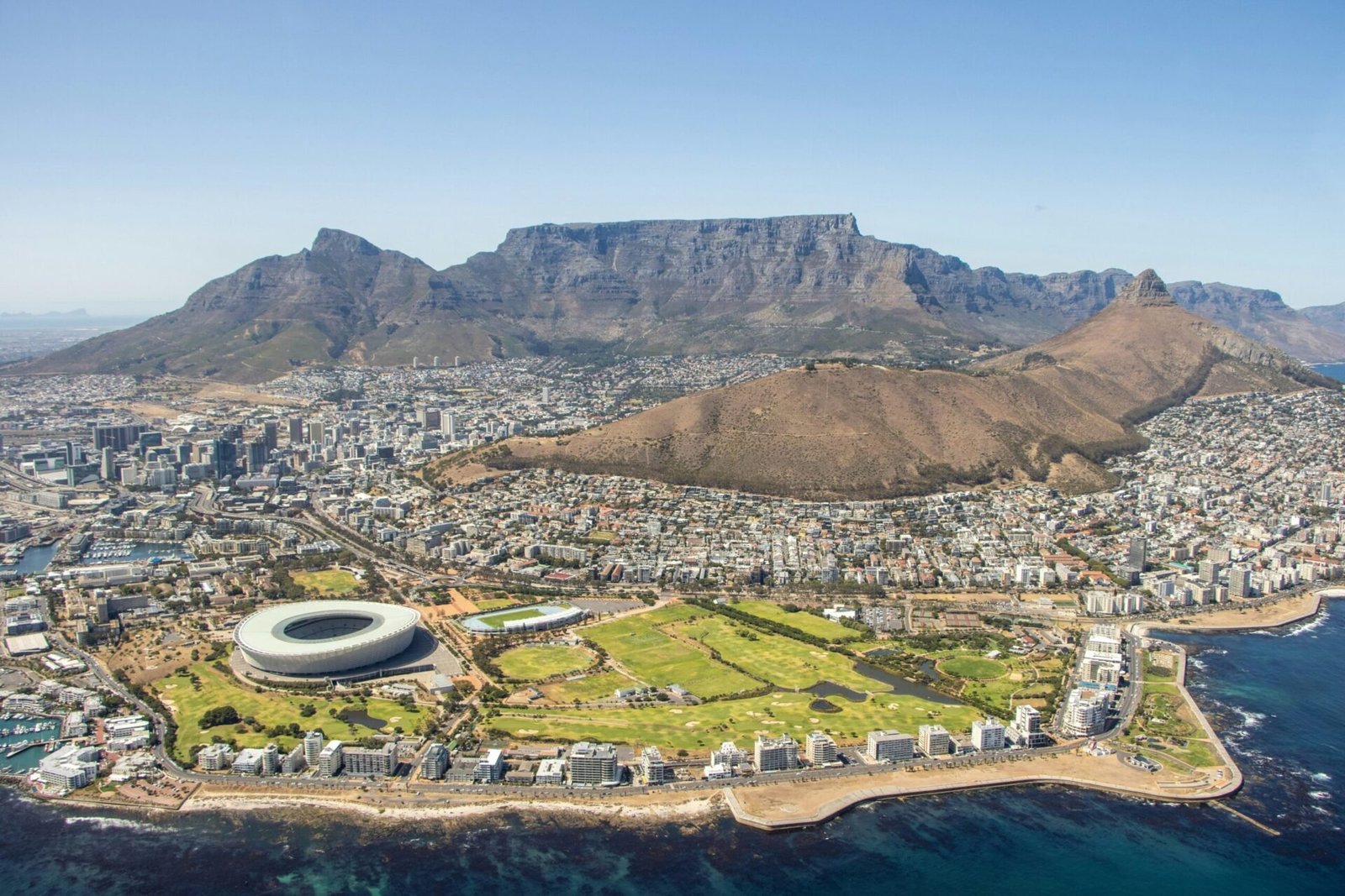 Cape Town, South Africa is one of the best places to travel in December.