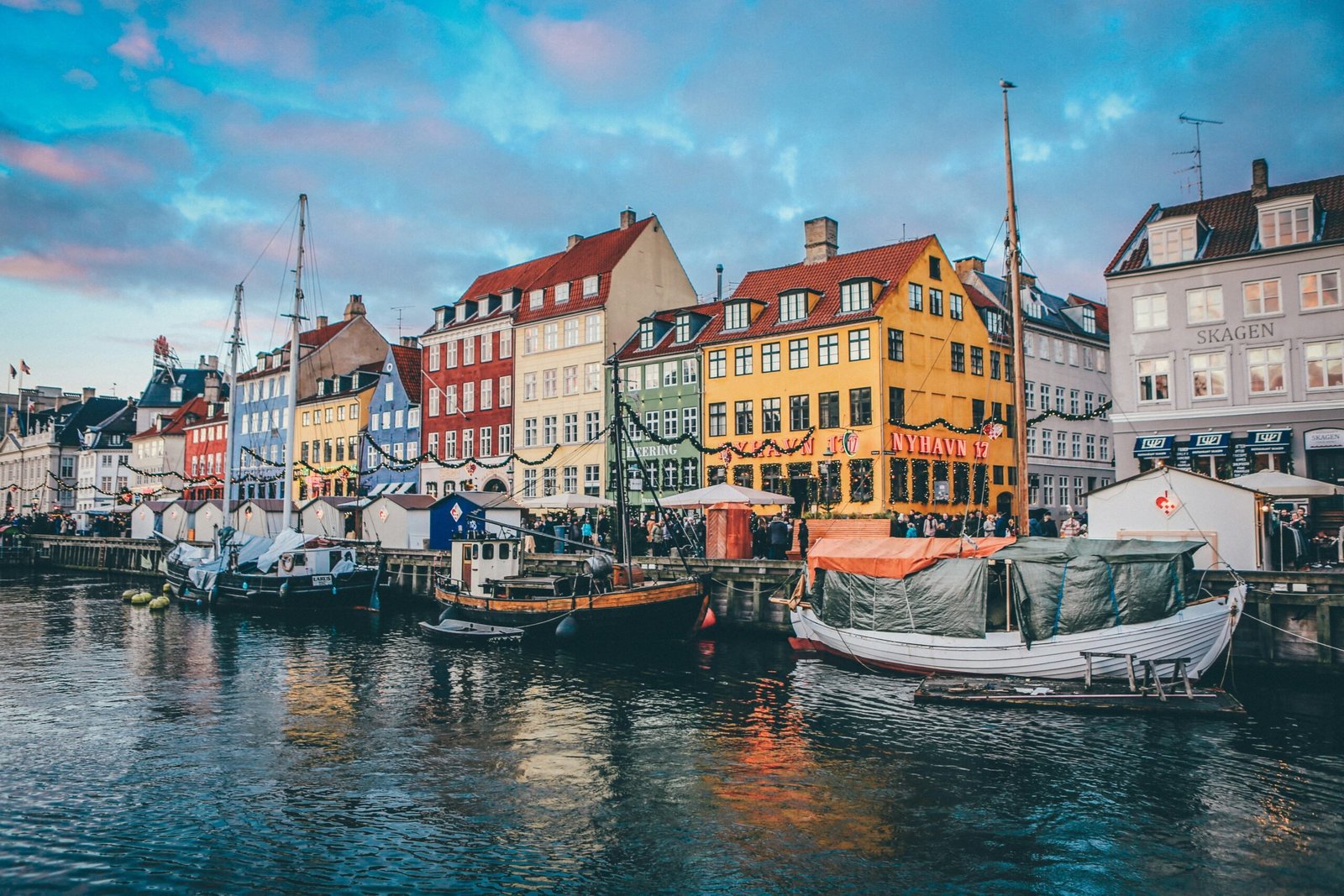 Copenhagen is #17 on our Europe travel bucket list. Featured is Copenhagen's charming architecture.