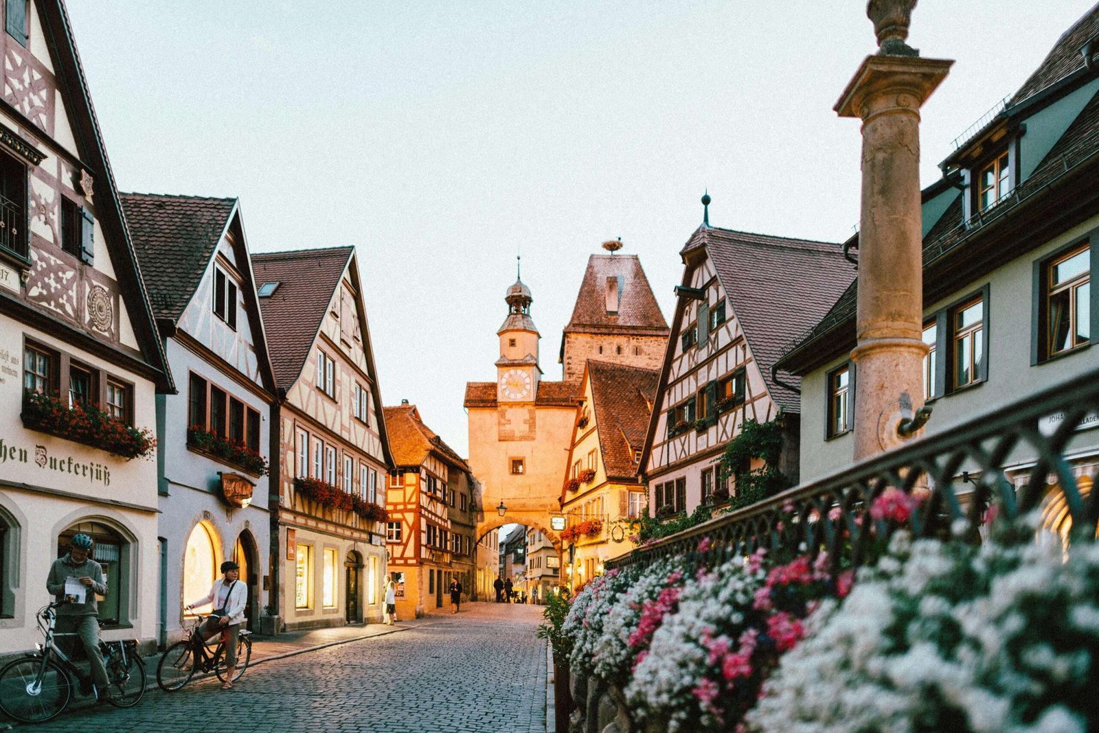 Germany is #8 on our list of 'Best Countries for Americans to Move to'. Featured is a charming German town.