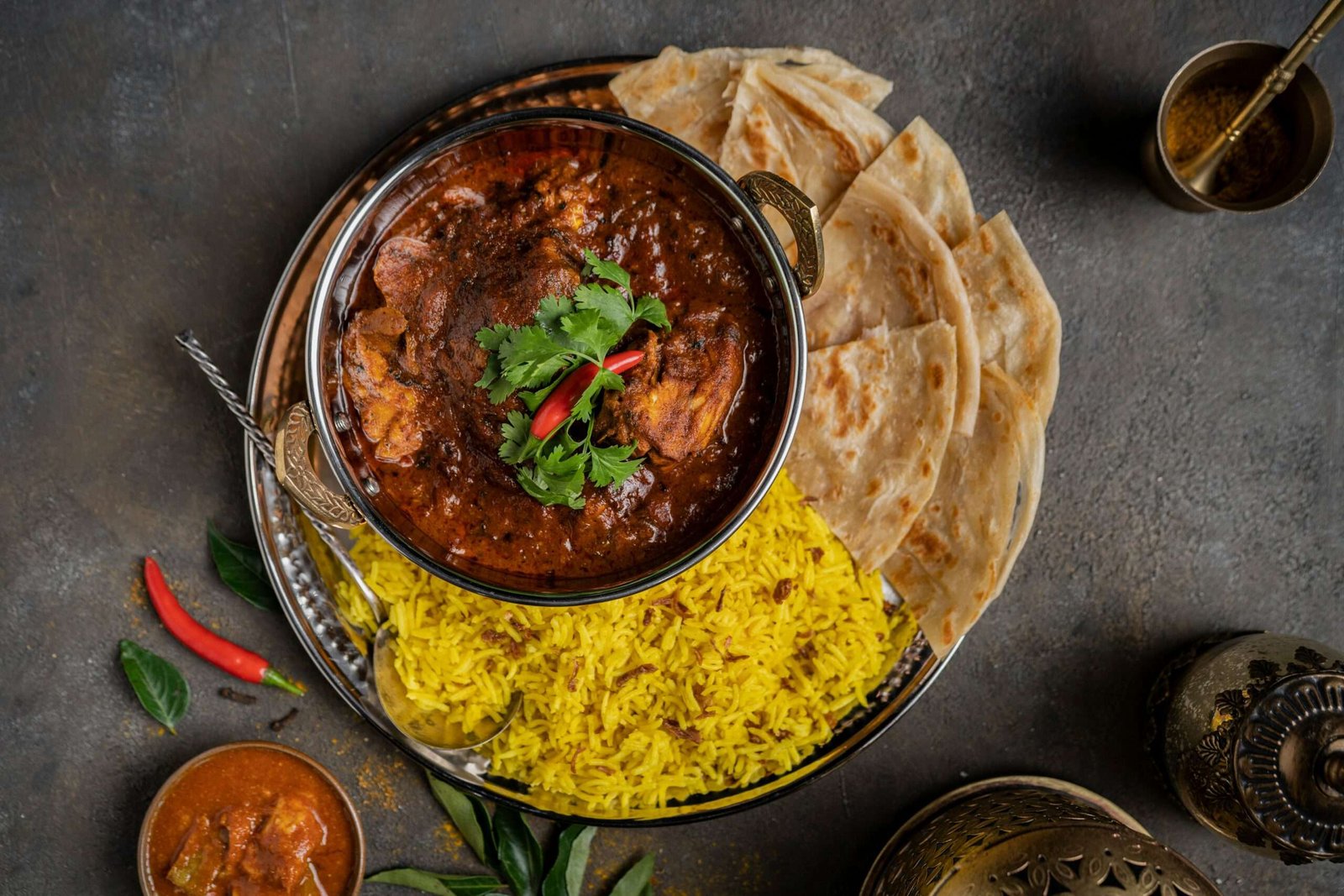 India is #6 on our list of "What countries have the best food" list. Featured is a delicious bowl of curry with naan.