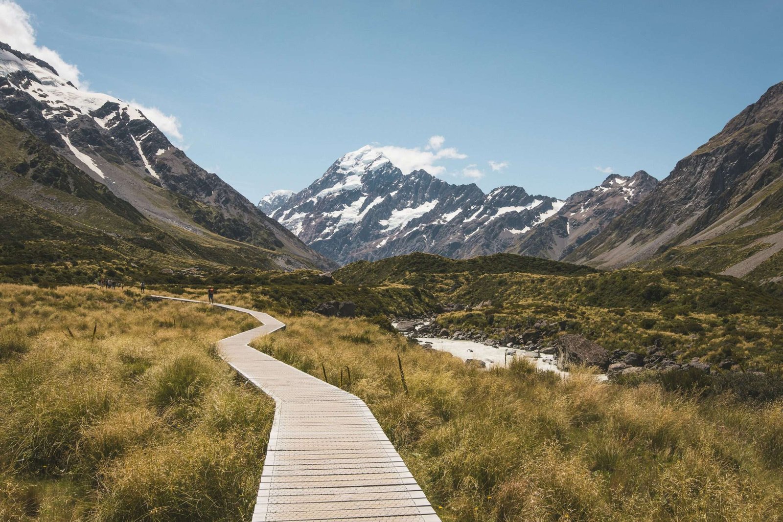 New Zealand is #5 on our list of 'Best Countries for Americans to Move to'. Featured is a beautiful landscape in New Zealand.