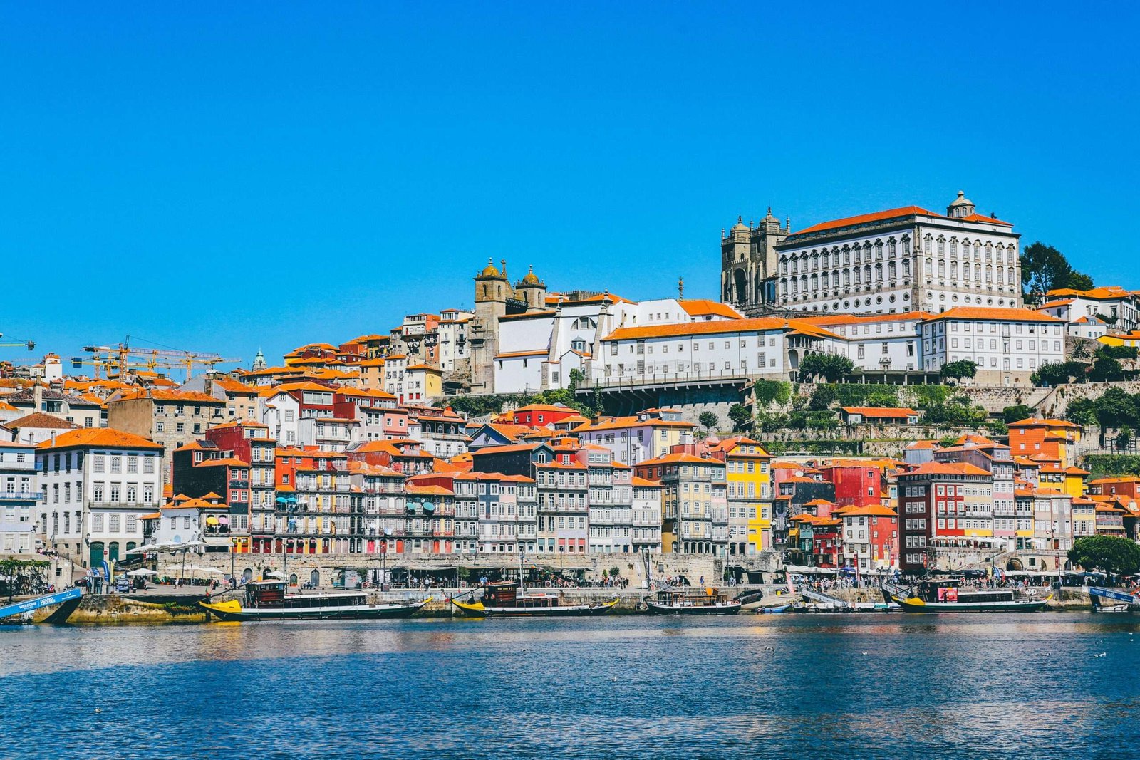 Portugal is one of the best countries to travel to in October. Featured is Porto, Portugal..