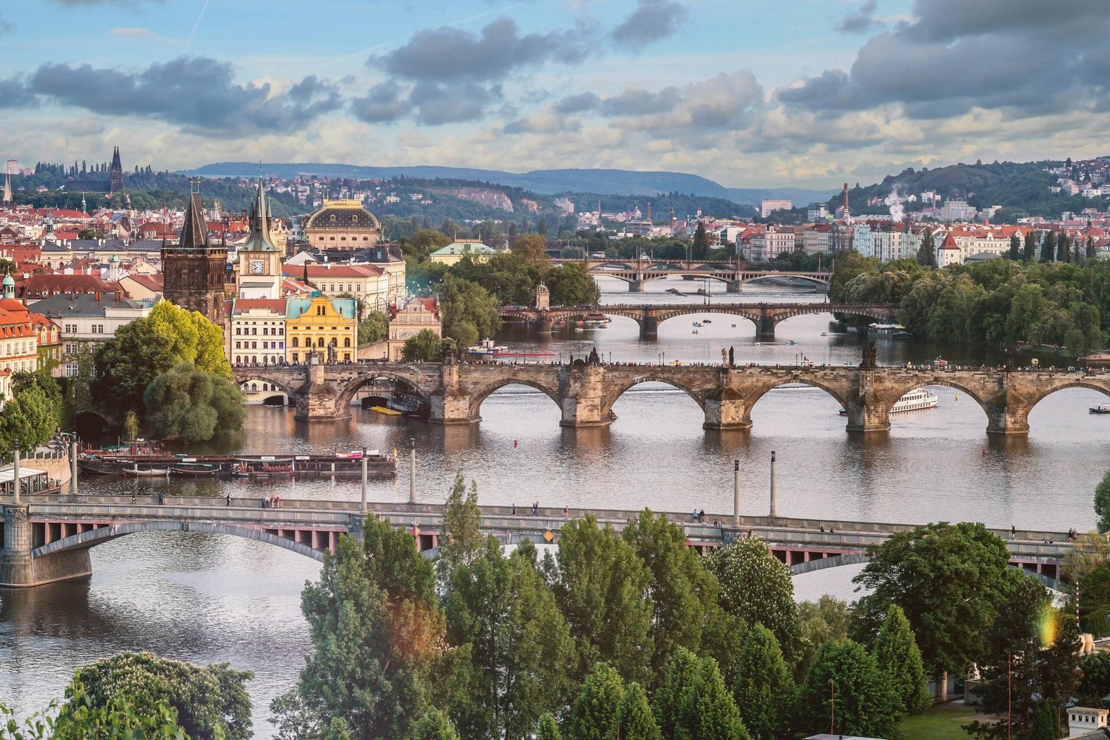 Discover the best things to do in Prague. Featured is the cityscape of Prague.