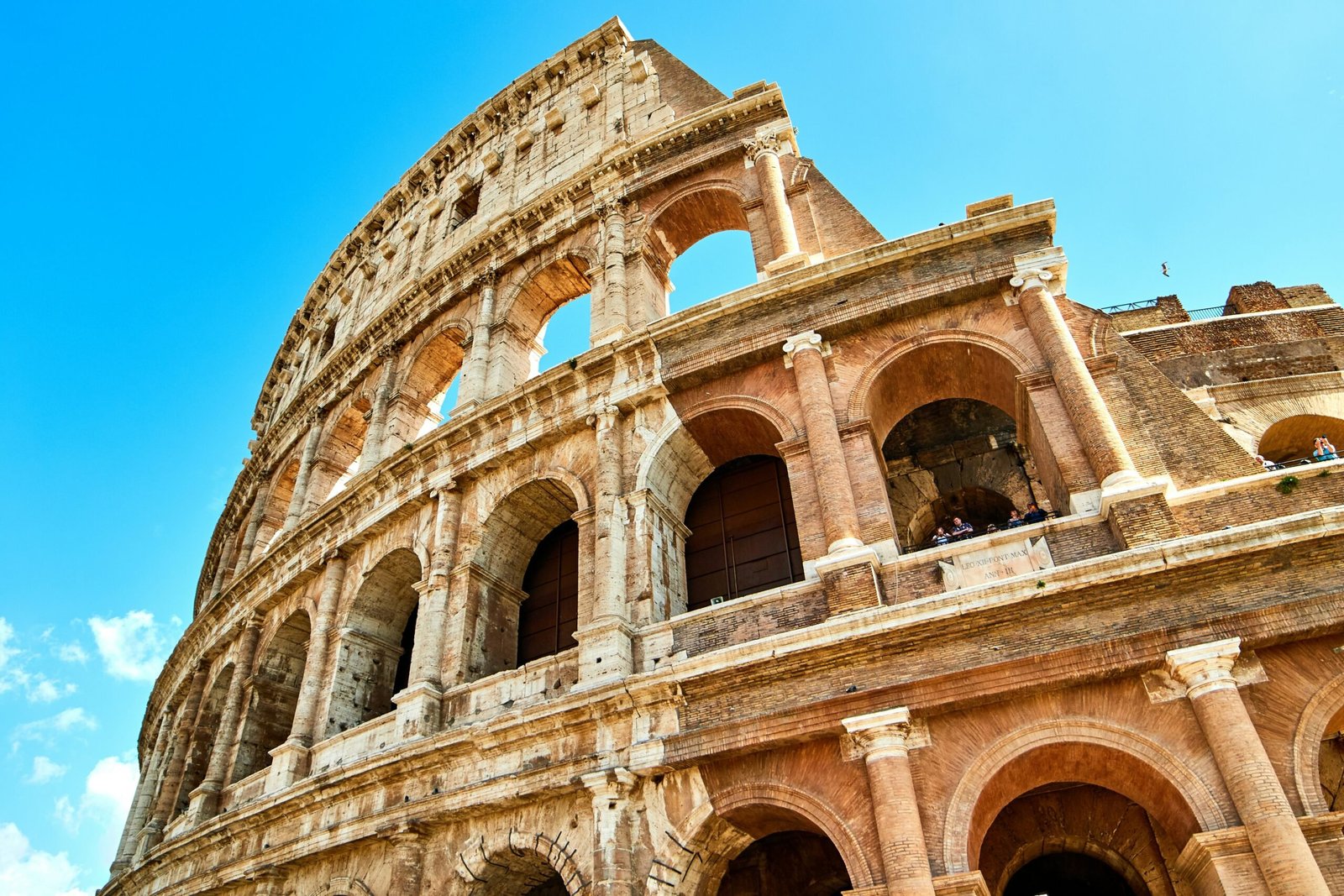 Rome is #2 on our list of best European countries to visit. Featured is the Coliseum.