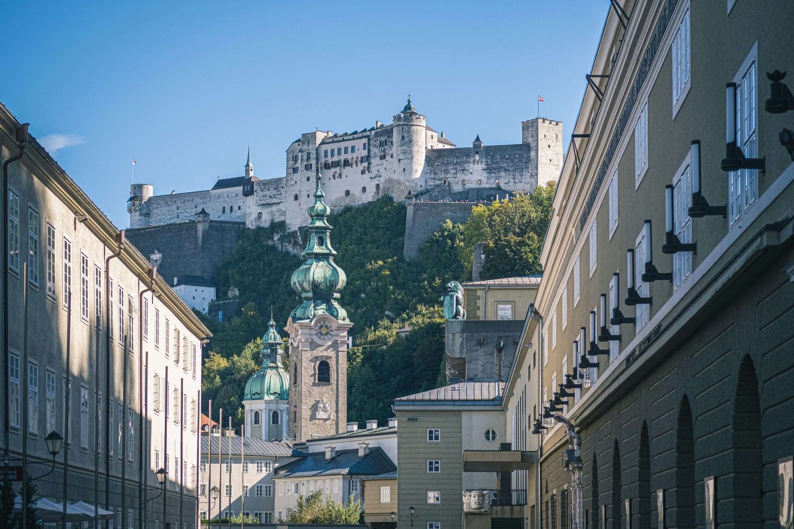 Salzburg is a great city for a day trip from Vienna.