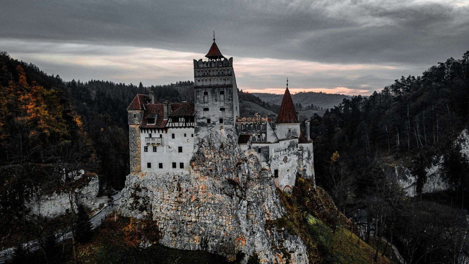 Bran Castle is one of the must-see castles in Europe. Featured is Bran Castle.